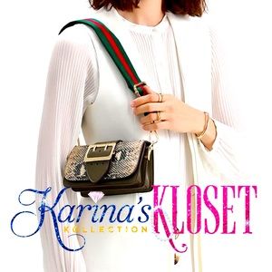 🎀 Green & Red Crossbody Strap 🎀 Unbranded Purse Strap with Gold Hardware 🛍